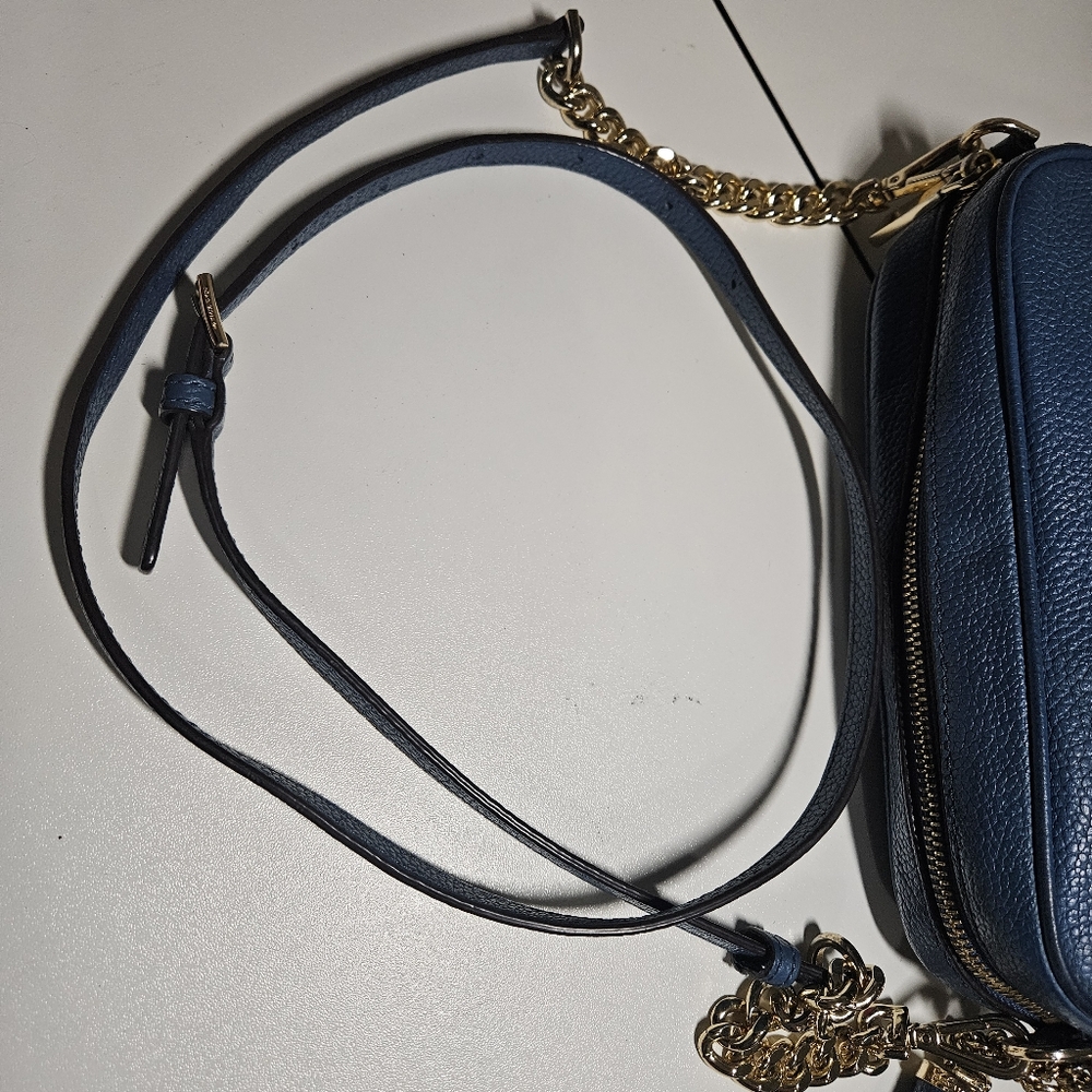 Michael Kors Leather Crossbody bag blue - Picture 12 of 14